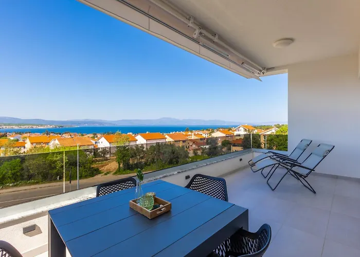 Apartamento Sunset & Seaview Premium Malinska